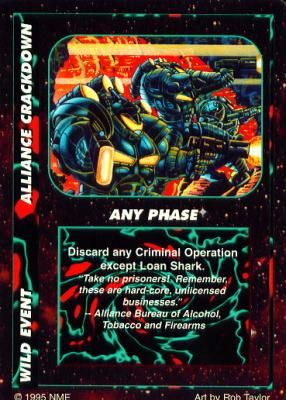 Alliance Crackdown